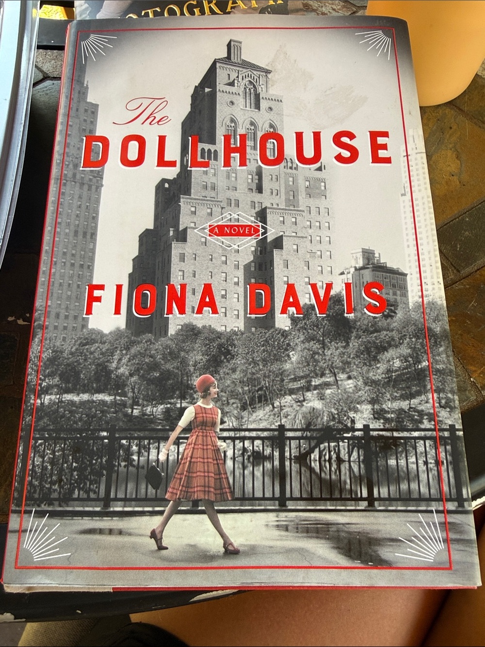 The Dollhouse by Fiona Davis - Red & Gray Cover